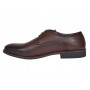 Pantofi barbati maro, eleganti din piele naturala perforata - 027M